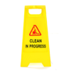24 Inches Cleaning In Progress (CIP) Signage Board