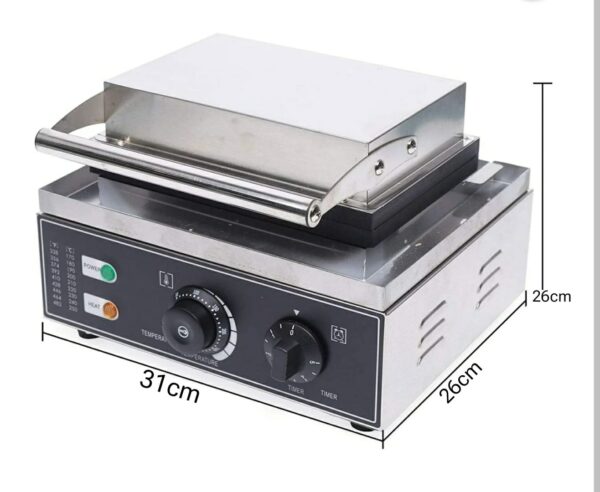 1700W Electric 6-Slot Donut Waffle Maker Machine - Image 2