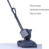Plastic Dustpan with Broom (Colour Grey) - Image 2