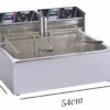 2500W Electric 16L Double Headed Fryer - Image 2