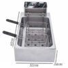 2000W Electric 16L Single Headed Fryer - Image 2