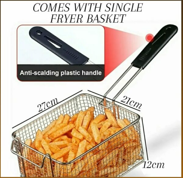 12L Gas Standing Deep Fryer - Image 3