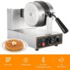 1200W Electric 180-Degree Rotating Round Waffle Machine - Image 3