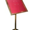 Golden Display Board A2 Sized 4 Sided with Round Pole Heavy Duty - Image 3
