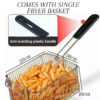 2500W Electric 8L Single Fryer (Code: FY81) - Image 3