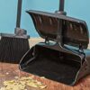 Plastic Dustpan with Broom (Colour Black) - Image 6