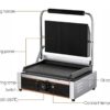 2200W Electric Commerial Sandwich Griller 811E