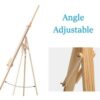 Wooden Triangle Writing Painting Display Board (Size: 5 Ft Tall) - Image 4