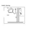 1800W Powerful Wall Mountable Plastic Automatic Sensor Hand Dryer Machine - Image 8
