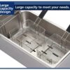 2000W Electric 16L Single Headed Fryer - Image 6