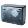 Rectangle Plastic Wall Mountable Tissue Paper Toilet Paper Holder (Colour: Blue)