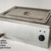 Electric 1 Compartment SS Bain Marie of 1/1 GN PAN Food Warmer Steamer With SS Lid (GN Pan Length: 530mm, Breadth: 325mm and Depth: 150mm, GN Pan Capacity: 18L Approx) - Image 2