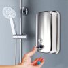 500ml Stainless Steel Liquid Soap and Shampoo Dispensers for Bathroom Kitchen - Image 4