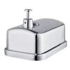 500ml Stainless Steel Liquid Soap and Shampoo Dispensers for Bathroom Kitchen - Image 5