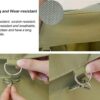 Stainless Steel Square Shaped Laundry Trolley Clothes Sorter with Wheels and Removable Canvas Bag - Image 3
