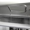 Heavy Duty 10L Rectangular Food Grade Stainless Steel Matt Finish Chafing Dish with Roll Top Lid and Hydraulic Hinges for Soft Closing and Gel Based Burner Container for Heating Purposes (Container Capacity 10 Litres Approx) - Image 4