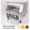 2250W Electric Heavy Duty Conveyor Bread Bun Toaster- Toasting Capacity 150 Slices per Hour Approx. - Image 4