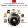 1200W 2 Shelf Based Commercial Electric Food Warmer Showcase Display Insulation Moisture Cabinet (Small Size: 38x46x60cm, Colour: Red) - Image 4