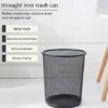 29cm Wide Black MS Metal Mesh Wastebin, Dustbin, and Trash Can (Size: Big, Quantity: Pack of 2 Piece) - Image 4