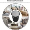 29cm Wide Black MS Metal Mesh Wastebin, Dustbin, and Trash Can (Size: Big, Quantity: Pack of 2 Piece) - Image 6