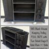 MS Black Housekeeping Trolley Full Size With Two Sided Bags (1 Side Plain + 1 Side With Pockets) - Image 4