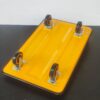 ABS Fibre Rectangle Foldable Yellow Cart Trolley (Size: Big) - Image 6