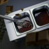 SS 2 Compartment Electric Chocolate 1/6 GN Pans Cheese Melter with SS Lid (Each GN Pan Size: 176x162x150mm, Each Pan Capacity: 2.25L Approx) - Image 3