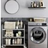 Stainless Steel Rectangle 3 Layer Service Trolley - Image 7