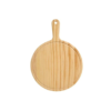 30cm Wide Round Wooden Pizza Bat Food Serving Platter Board Starter Server