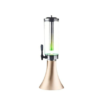 Rose Gold 3L LED Light Based Beer Tower Beverage Dispenser with Gel Based SS Ice Tube Stick for Hassle Free Freezing (Colour: Rose Gold)