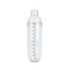 1000ml Transparent Cocktail Shaker/Boston Shaker with Measurements in Box Packing