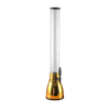 Gold 3L Beer Tower Beverage Dispenser with Mirror Finish and Plastic Ice Tube Stick (Colour: Gold )