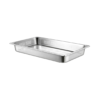 SS 1/1 Perforated GN PAN with 6.5cm Depth (Size: 53×32.5cm, Pan Depth: 6.5cm)