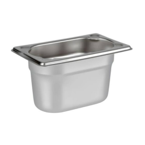 SS 1/9 GN PAN with 10cm Depth (Size: 17.6×11cm, Pan Depth: 10cm)