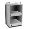 140W Electric Cup Cutlery Warmer Heavy Duty Machine with 2 Cabinets