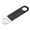 Vinyl Coated SS Bar Blade Opener Beer Cold Drink Bottle Opener (Colour: Black)