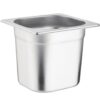 SS 1/6 GN PAN with 15cm Depth (Size: 17.6x16.3cm, Pan Depth: 15cm)