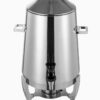 10L Tea Coffee Dispenser Heavy Duty Stainless Steel Multipurpose Urn Container with Stand and Gel Based SS Bottom Container for Re-Heating Purposes - Image 6