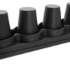 ABS Fibre Based 4 Grids Cylindrical Cup Holder.