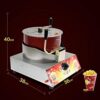 LPG Gas Based Portable Single Pot Manual Stirring Popcorn Machine with Non-Stick and Tiltable Inner Pot Hand Crank Popcorn Maker Machine (Approx Maximum Input 400grams/Batch and Approx Cooking Time 2-5 Minutes/Batch) - Image 2
