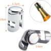 Stainless Steel Sealed Sparkling Champagne Bottle Stopper Sealer - Image 2