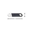 Vinyl Coated SS Bar Blade Opener Beer Cold Drink Bottle Opener (Colour: Black) - Image 3