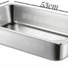 SS 1/1 Perforated GN PAN with 10cm Depth (Size: 53×32.5cm, Pan Depth: 10cm) - Image 2