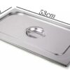SS 1/1 GN PAN Lid (Size: 53x32.5cm) - Image 2