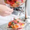 9L+9L Double Tank Heavy Duty Stainless Steel Cereal Cornflakes Oats Grains Dispenser - Image 3