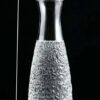 1.1L Self Embossed Design Pattern PC Transparent Decanter Juice/Water Bottle with Silver Cap - Image 3