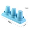 ABS Fibre Based 3 Grids Cylindrical Cup Holder (Colour: Blue) - Image 2