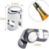 Stainless Steel Sealed Sparkling Champagne Bottle Stopper Sealer - Image 3