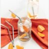 Pack of 6 Stainless Steel Curved Straws + 1 Brush Cleaner in Packet Packing (Pack Contains 7 Pcs) - Image 8