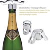 Stainless Steel Sealed Sparkling Champagne Bottle Stopper Sealer - Image 4